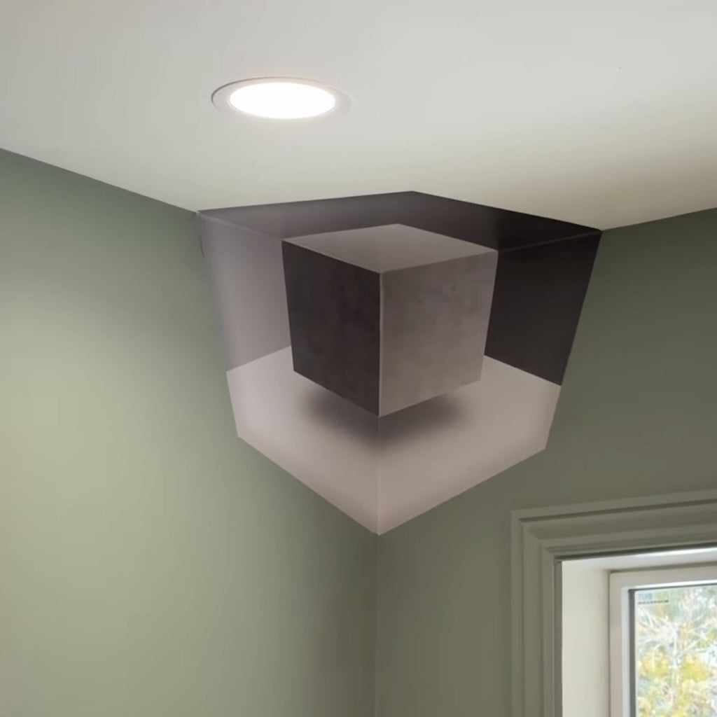 Open a portal in your own home with graphic decals that trick your mind and make you wonder how this is even possible.